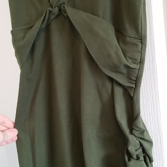 Old Navy green maternity dress - Picture 3 of 5